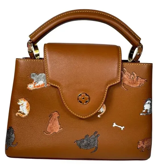 Louis Vuitton Catogram Capucines BB Bag LV Cat Rare Limited Edition Leather - Picture 14 of 16